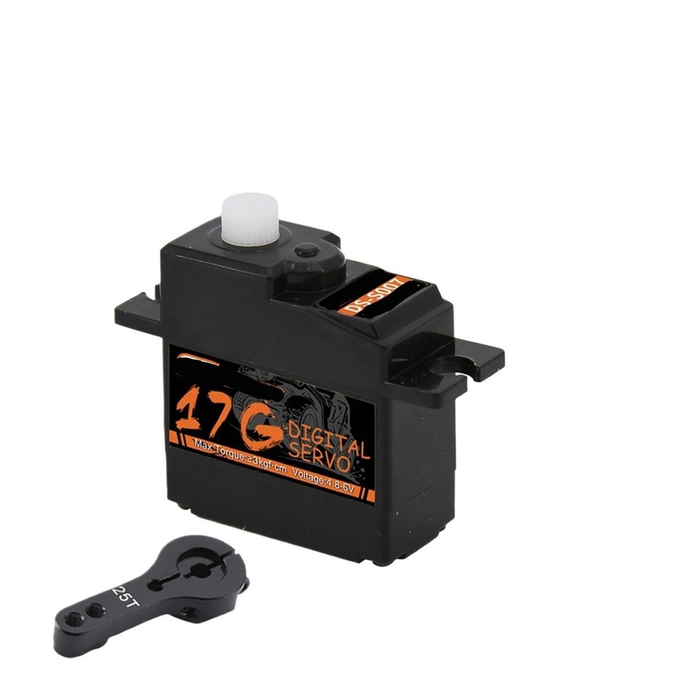 17g Motor Servo Servo Plastic Gear 144001 144010 1:14 1:18 1:16(JST1.25 3Wire)