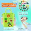 Mini Silicone Tote Bag, Rubber Beach Tote with Adjustable Strap &22 Cute Decorations for Little Girl & Woman view 4