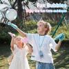 Fog Bubble Machine for Kids, Colorful Smoke Bubble Fog Machine, Valentines Elastic Bubble Fog Wand, Magic Interactive Fog Bubble Maker with Smoke, Valentines Birthday Boy Girl Gifts view 4