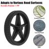 Shopping Cart Back Wheels 507-9 view 4