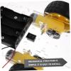 Abaodam Car Kit Robot Car Chassis Kit Robot Kit Car Chassis Kit view 2