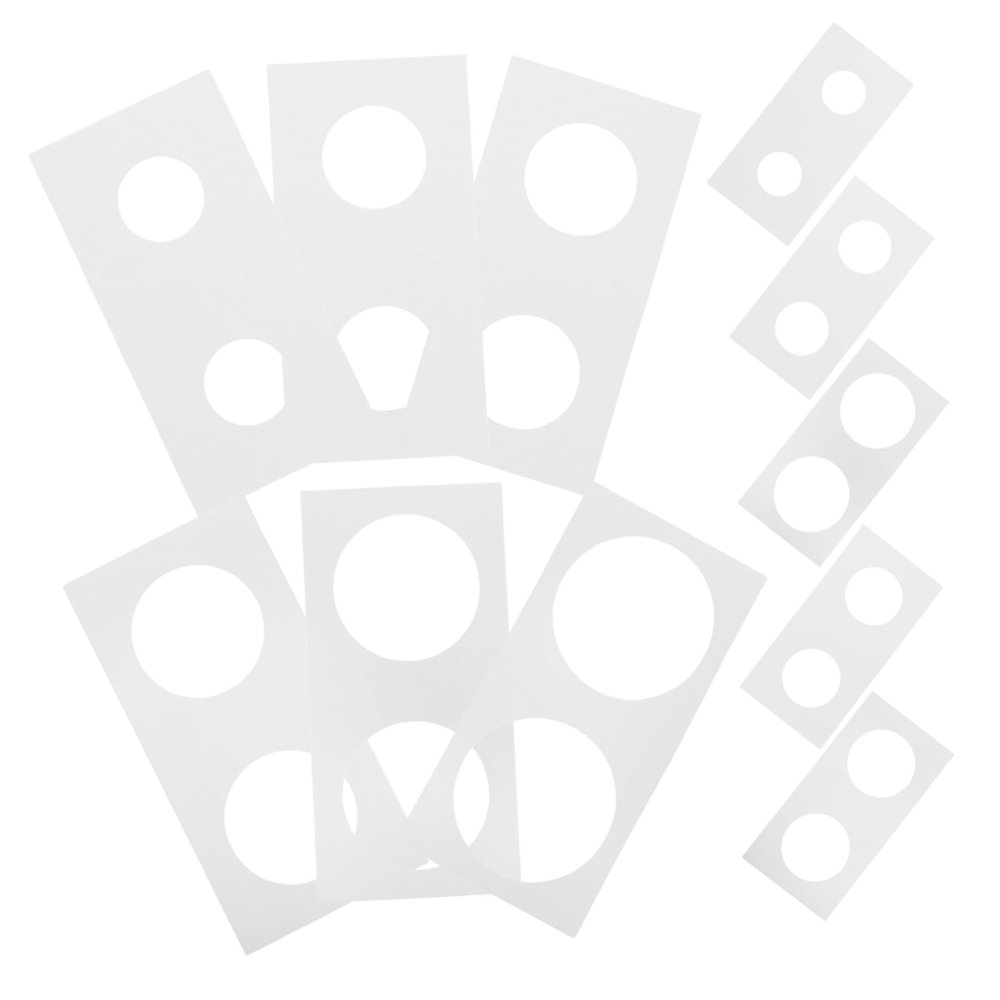 Abaodam 300pcs Coin Holder Paper Flips Cardboard Coin Display Flips Organizers for Collectors