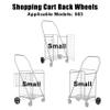 Shopping Cart Back Wheels 503-6-7-9 view 3