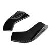 Car Rear Bumper Splitters Aprons Trunk Lip Spoiler Canard Wing Diffuser Wrap Angle Protector Carbon Compatible with VW Scirocco R 2009-2016(Carbon Fiber Look) view 1