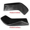 Car Rear Bumper Splitters Aprons Trunk Lip Spoiler Canard Wing Diffuser Wrap Angle Protector Carbon Compatible with VW Scirocco R 2009-2016(Carbon Fiber Look) view 4