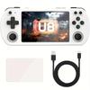 Retro Handheld Game Console, 4.0 Inch IPS Screen, 20,000+ Games, Multi-System Support (White) view 1
