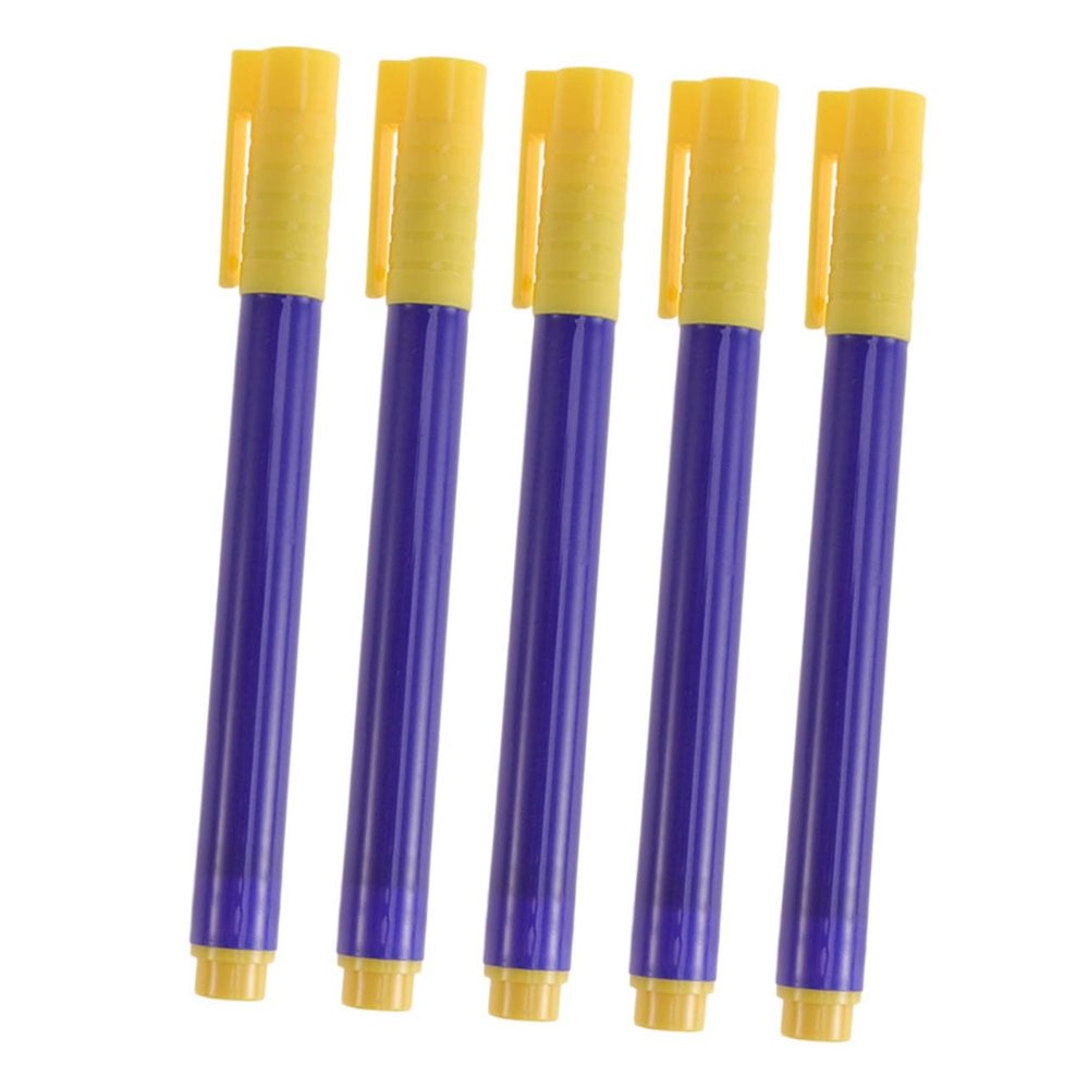 DOITOOL 5pcs Banknote Checker Pen Fake Currency Marker Pens Water-Based Tester for Detection Tool