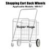 Shopping Cart Back Wheels 509-5-7 view 3