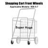 Shopping Cart Front Wheels 509-5-7 view 3