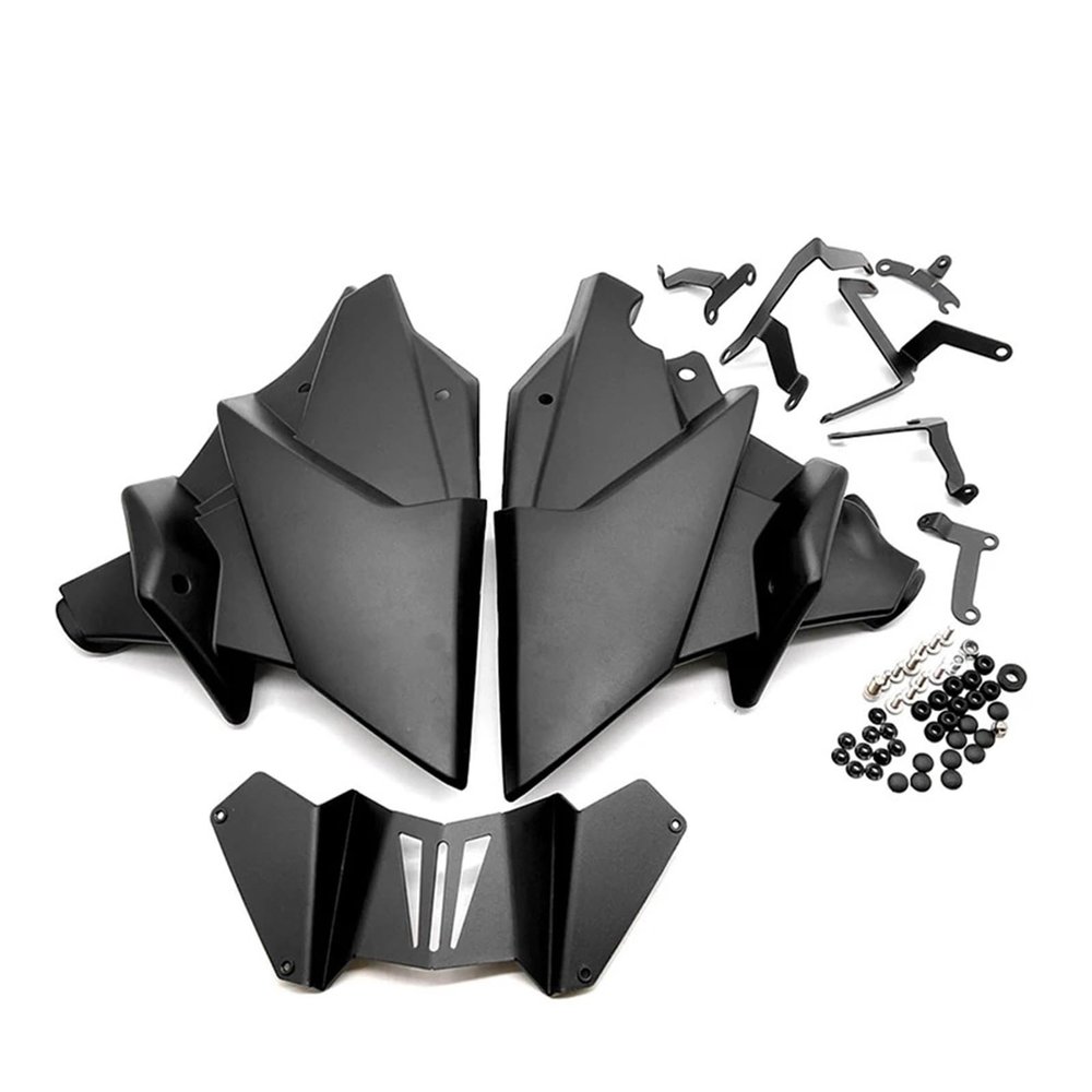Belly Pan Lower Engine Spoiler Fairing Guards Cover Compatible With Yamaha Tracer 9/GT 2021-2023 Motorcycle Bellypan(Matt Black)