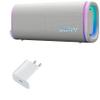 BoxWave Charger Compatible with Sony ULT Field 5 - PD GAN miniCube (30W), 30W Tiny PD GAN Type-C Wall Charger - Winter White view 1