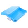 Abaodam Portable Bin for Sand Play Suitcase Design with Lid for Indoor Outdoor Activities Versatile Sand Tray for Turtle Sandbox Storage Organizer view 1