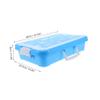 Abaodam Portable Bin for Sand Play Suitcase Design with Lid for Indoor Outdoor Activities Versatile Sand Tray for Turtle Sandbox Storage Organizer view 2