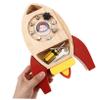 JOINPAYA 1Set Interactive DIY Busy Board Set Montessori Wooden for Fine Motor Skills Development Safe and Screwdriver Plaything for Learning and Imagination view 3
