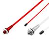 2PCS RC Boat Plastic Antenna Base Tube Sleeve with M6 Aluminium Antenna Base and Cap for RC Boat Ship Car Truck DIY Model Boat Building Accessories (Mix Color 5, 320mm Length) view 1