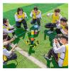 GMSDHCY Team Building Teamwork Tower Games Group Learning Activity Fun Playing Teens Adults Field Day Outdoor Indoor School Backyard Party(Yellow,5PCS) view 1