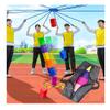 GMSDHCY Team Building Teamwork Building Block Tower Games for Working Adults, Group Activities Game Equipment for School Enterprise Club(Blue,5PCS) view 1