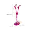 JOINPAYA Dual Microphone Boy Girl Karaoke Machine with Stand Mini for Toddlers and Boy Girl Portable Karaoke Phonograph for Girls and Boys Early Education Music Toy view 2