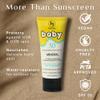 Black Girl Sunscreen Baby SPF 50 Lotion for Face & Body - Mineral Sunscreen for Kids & Babies, Sun Protection for Skin, Water Resistant for 80 Minutes, No White Cast for Melanin Rich Skin - 3 fl oz view 3