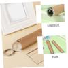 Abaodam 2pcs Kaleidoscope Kit Boys and Set DIY Paper Tube Kaleidoscope Meticulous Detailing Unique Design for Adults view 3