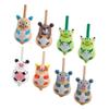 YARNOW 8Pcs Wooden Animal Gyro Educational Rotating Tops for Mixed Styles Fun and Engaging Playthings for Developing Motor Skills and Creativity view 1