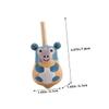 YARNOW 8Pcs Wooden Animal Gyro Educational Rotating Tops for Mixed Styles Fun and Engaging Playthings for Developing Motor Skills and Creativity view 2