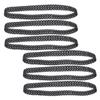 Hohopeti 6pcs Rubber Tank Tracks for Remote Models Shock Absorbing DIY Replacement Parts for Vehicles Stable Performance and Hard Surfaces view 1