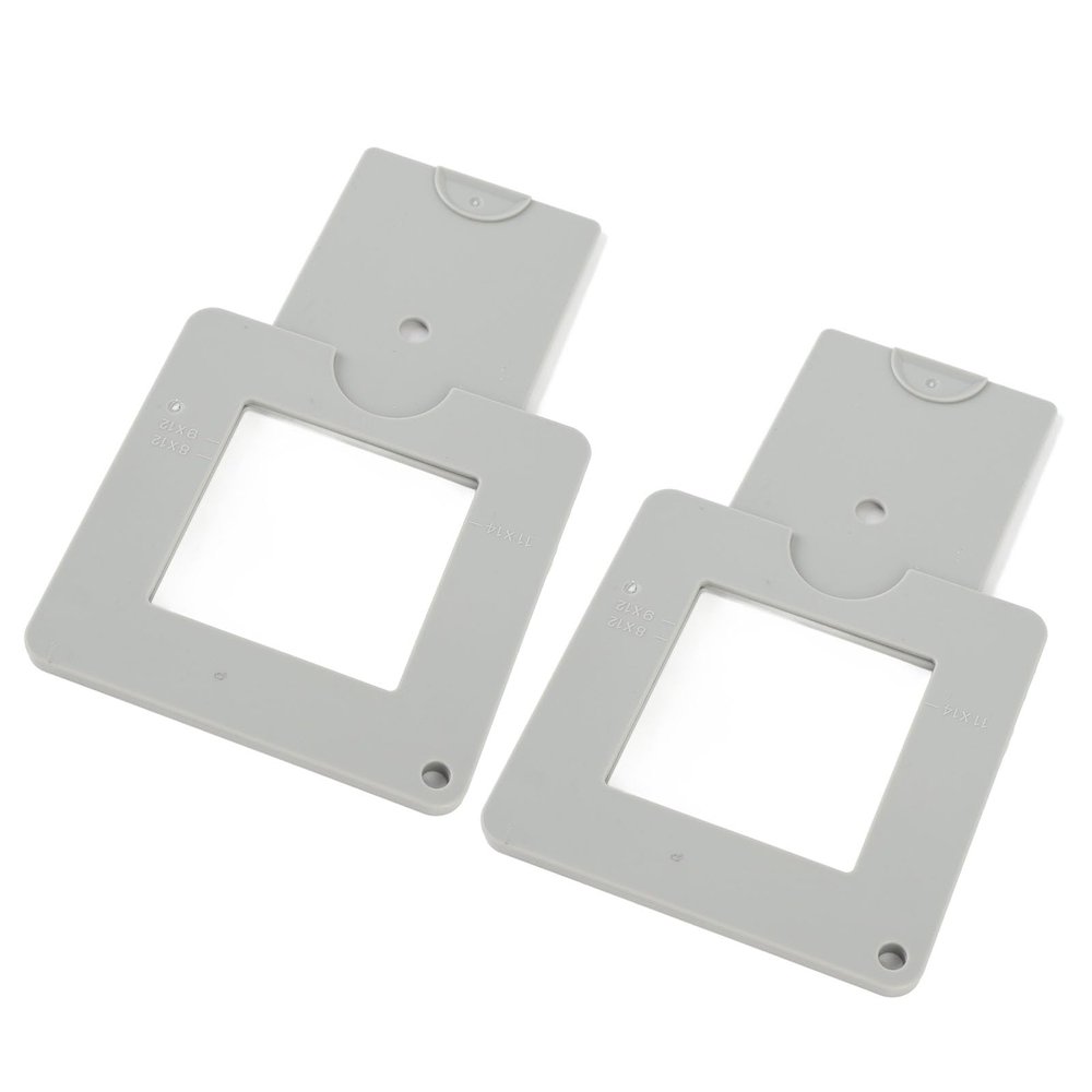 Aramox Color Isolation View Finder Sliding Mechanism - Enhances Skills for Painting Drawing - 2pcs ABS Material