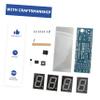 Luxshiny 1Set Scm DIY Clock Kit Green LED Digital Clock with Microchip Components Easy to Use for Electronics Projects and Learning Activities view 3