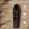 Black Girl Sunscreen Active Sport Sunscreen Spray for Face & Body- SPF 50, Skin Protection for Travel & Beach, Water Resistant for 80 minutes, Ultra Sheer, No White Cast for Melanin Rich Skin- 6 fl oz view 3