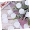 HEALSOPTHY 50pcs Ringing Accessories Newborn Maker Pet Squeakers Sensory Squeakers Replacement Insert Rattle Babies Noise Squeakers White view 4