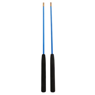 Abaodam 1 Pair Slip Diabolo Juggling Stick Replacement Handsticks Solid Rods with Convenient String Design for Easy Setup for Beginners and Professionals