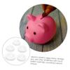jojofuny 50pcs Money Jar Stoppers Silicone Piggy Bank Plug Stopper Coin Holder Plug Round for Saving Box view 3