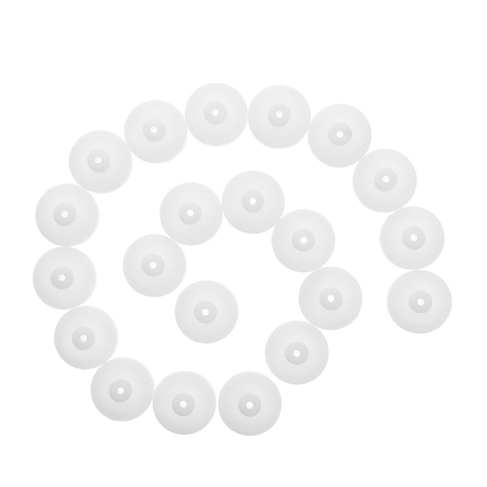 DINHEAROM 40 Pcs Plastic Bearing Pulley Dual Gear for Motor Drive DIY Cars Airplane Models and Versatile for Consistent Speed Reduction and Load Bearing
