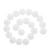 DINHEAROM 40 Pcs Plastic Bearing Pulley Dual Gear for Motor Drive DIY Cars Airplane Models and Versatile for Consistent Speed Reduction and Load Bearing view 1