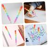 10pcs Boys and Girls Stationery Fun Stacking Pencils Bulk Pencils for Classroom view 3