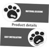 Toddmomy 8pcs Snowflake Car Decals Slip Stickers for Snowboard Skiing Outdoor Gear Animal Enhancer Pad view 3