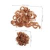 Toyvian 2Pcs Adjustable Goose Costume Wigs Fun Outdoor Hair Accessories for Garden Statues Synthetic Fiber Decoration for Thanksgiving and Halloween for Lawn Goose Figurines view 2