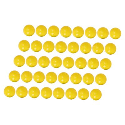 VILLFUL 50pcs Openable Lottery Balls for Raffle Drawing 5CM Plastic Game Balls for Party Activities Fun Party Supplies