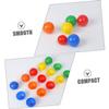 VILLFUL 50pcs Openable Lottery Balls for Raffle Drawing 5CM Plastic Game Balls for Party Activities Fun Party Supplies view 4