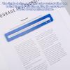 BOXOB 4pcs Mahjong Line Finder, Good Luck Mahjong Card Line Guide Rules Reader Helper Mah Jongg Accessories Gifts for Players (Blue) view 4
