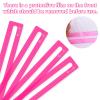 BOXOB 4pcs Mahjong Line Finder, Good Luck Mahjong Card Line Guide Rules Reader Helper Mah Jongg Accessories Gifts for Players (Rose Red) view 3