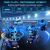 AONEPTR Remote Control Car, One-Click Becoming Robot Transforming Toys Car for Boys, Smooth Deformation, Demo Mode, 360 Rotation, Easy to Use, 2.4GHZ, with LED Lights, RC Cars for Christmas, Kids view 3