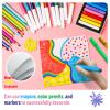 24 Pack DIY Pinwheels Crafts for Kids - Summer Spring Crafts for Kids 3-5, 4-6, 4-8 - Fun & Easy Assembly, Bulk STEM Educational Activity for Easter, Valentines Day, Classroom, Birthday Party Favor view 3