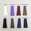 1/12 Scale Female Clothes, Belted Dress Strapless Dress for 6-inches Action Figure Body, 1/12 Female Doll Costume Tight-Fitting Skintight Short Hip Skirt Dress (Light Purple, Strapless Long Dress) view 2