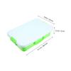 BEBEMOKO 2pcs Portable Handheld Sand Tray with Lid Durable Plastic Sandbox Storage Bin for Lightweight Chest for and Travel and Design view 2