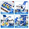 DULONIME Airplane Toys for Toddlers 3-5 - Car Race Tracks for Kids Ages 4-8 with 8 Small Car Toys, Educational Toys for Kids Ages 4-8, Birthday Gifts for Boys 3-5, Birthday Gifts for Boys Girls 4-7 view 3