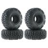4pcs 60mm 1.0" Soft Rubber Wheel Tire Mud Tire for 1/18 1/24 RC Crawler Car Axial SCX24 Bronco AX24 TRX4M FMS FCX24 Enduro24 view 3