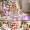 GOGOSO Ball Pit Balls,Plastics Balls for Ball Pit, Stars Hearts Shape for PastelBall for Toddlers Kids, Pear Pink Purple White,500pcs view 3