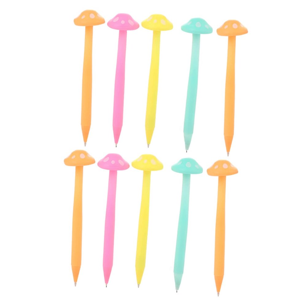 Tofficu 1Set Creative Mushroom Style Writing Pencils Cute Student Stationery for Drawing and Sketching Design Supplies